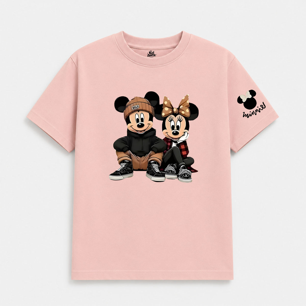 Mickey and Minnie Mouse