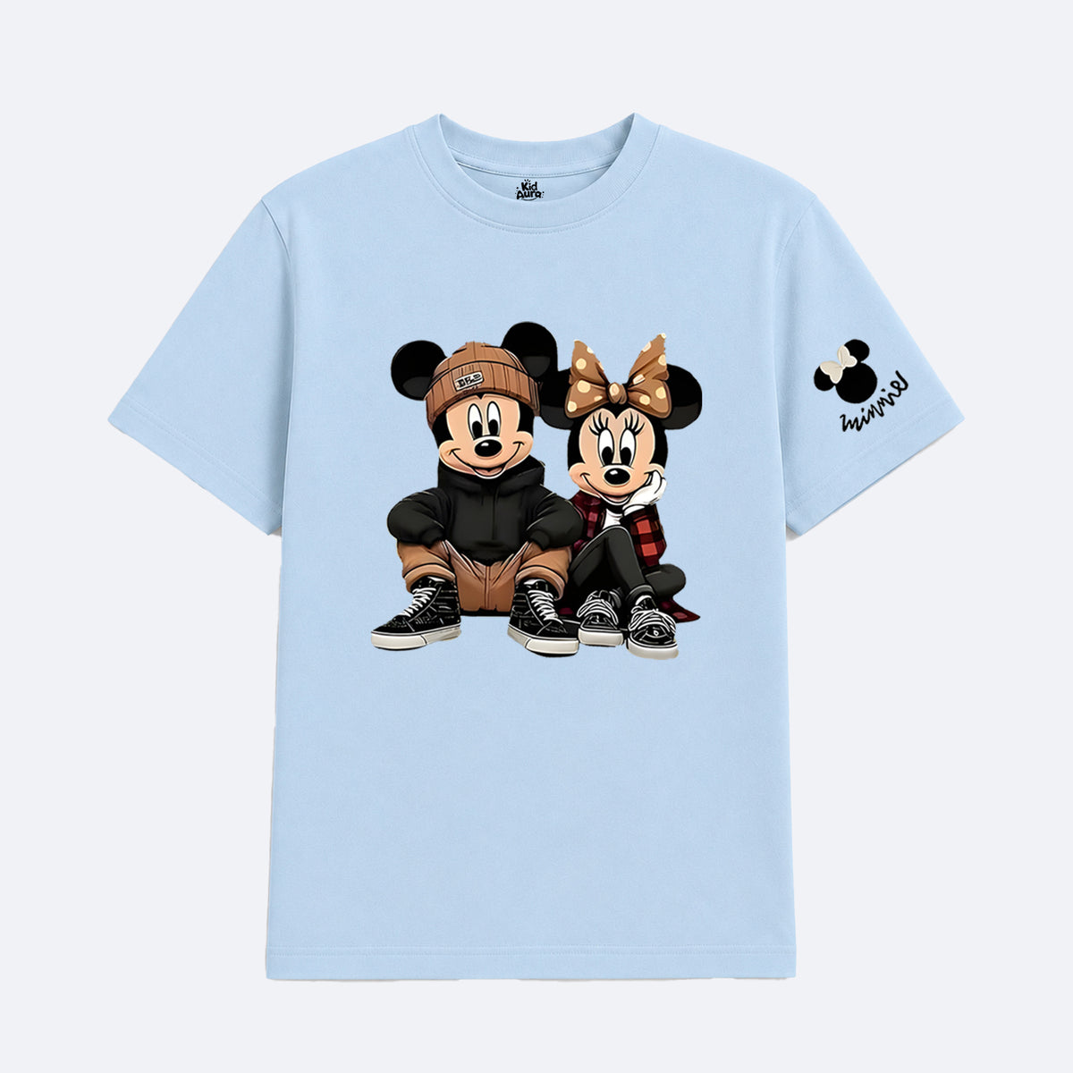 Mickey and Minnie Mouse