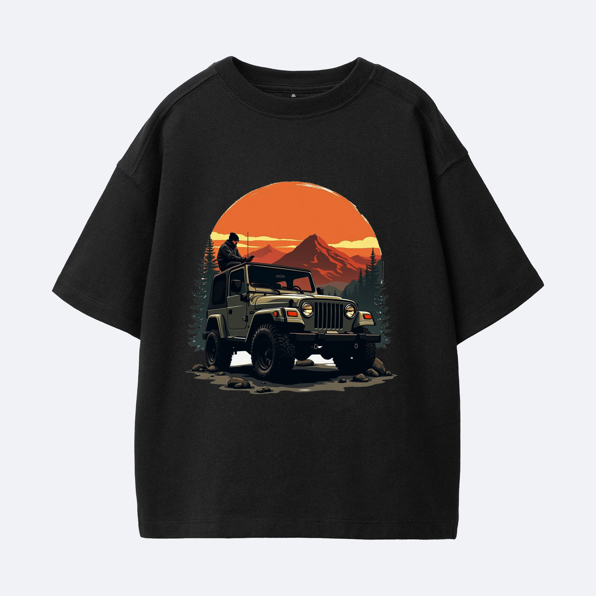 Jeep on Adventure T-shirt 003
