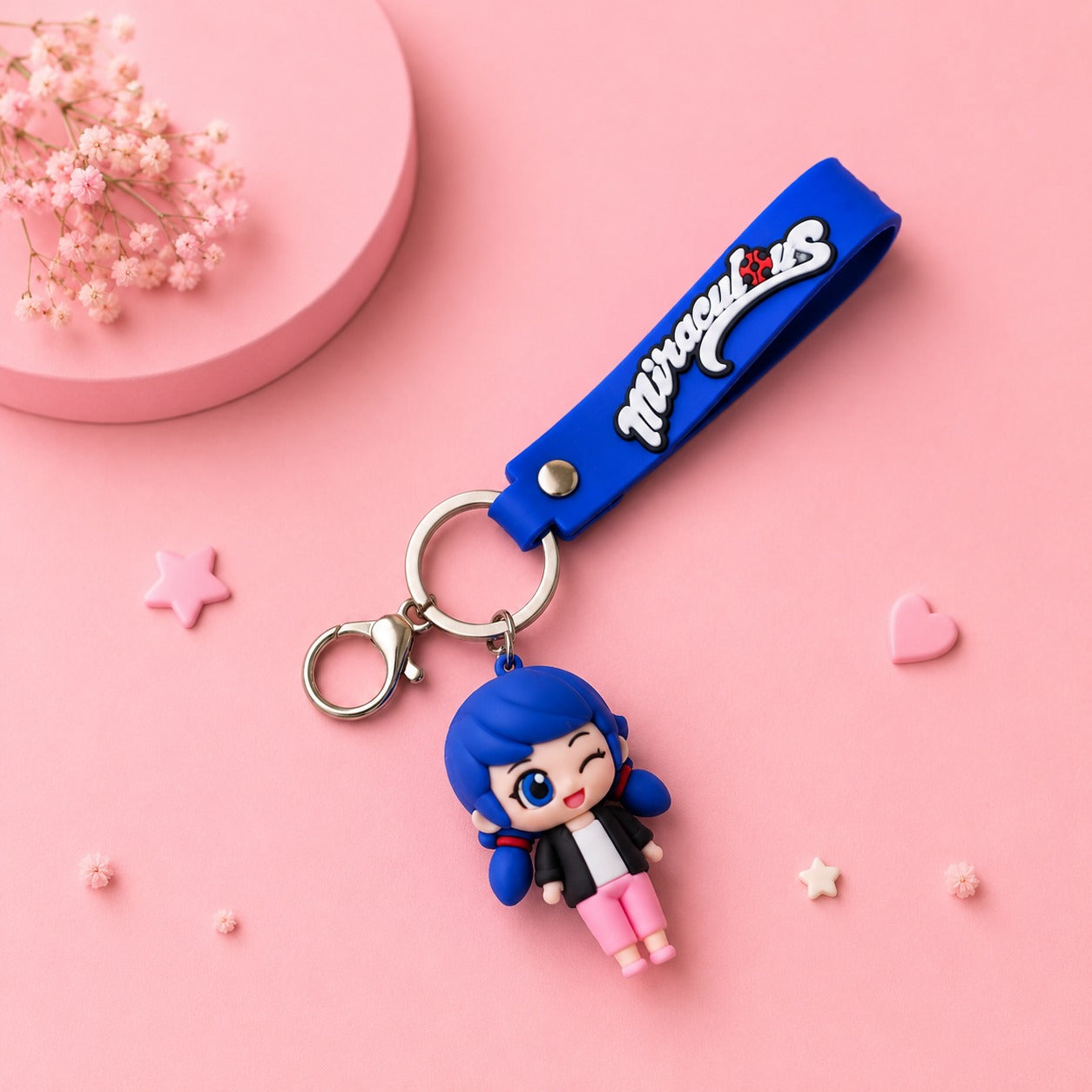 Miraculous Ladybug PVC Keychain & Bag Charm
