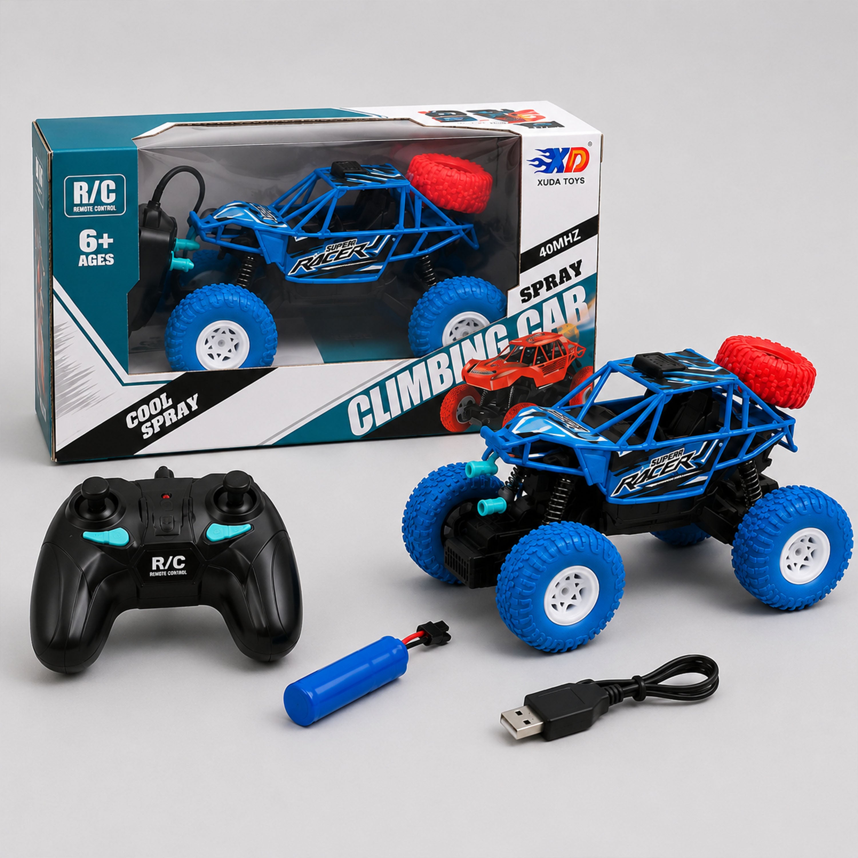 SPRAY CLIMBING CAR (BLUE)