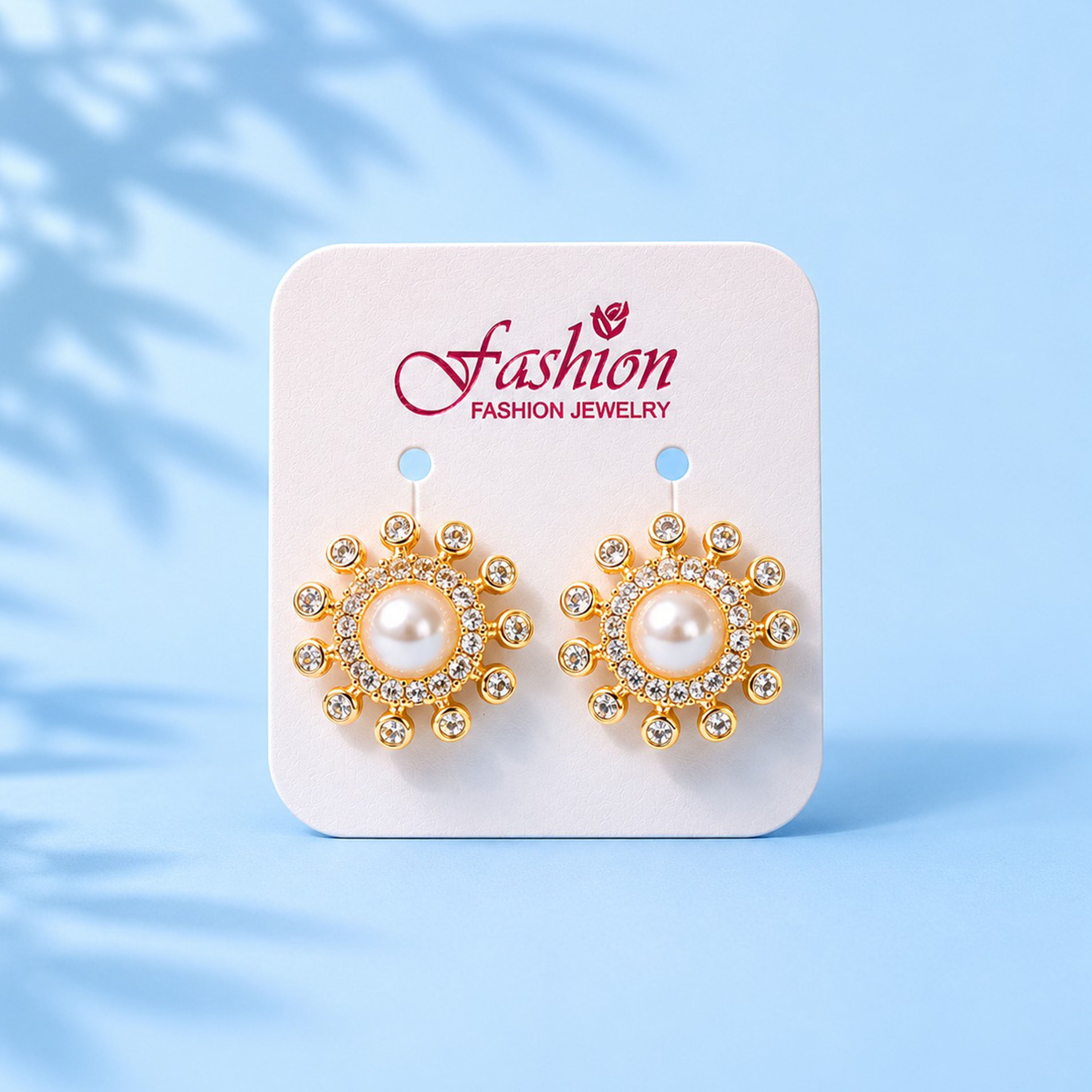 PEARL SUNBURST KIDS EARRING