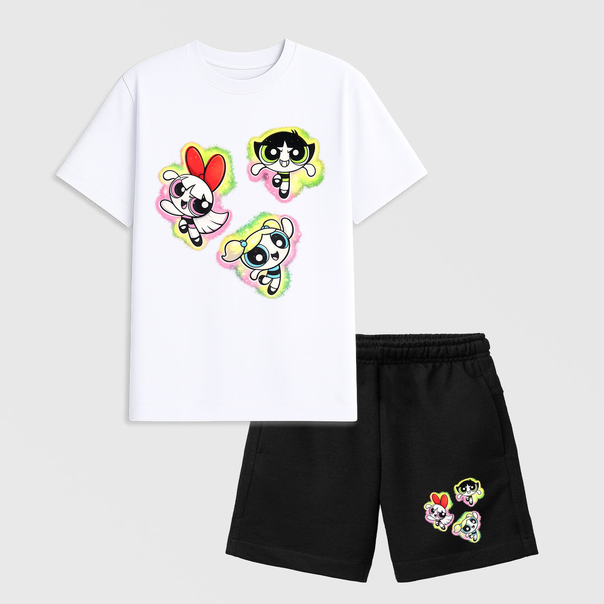 GLOWING POWER-PUFF GIRLS