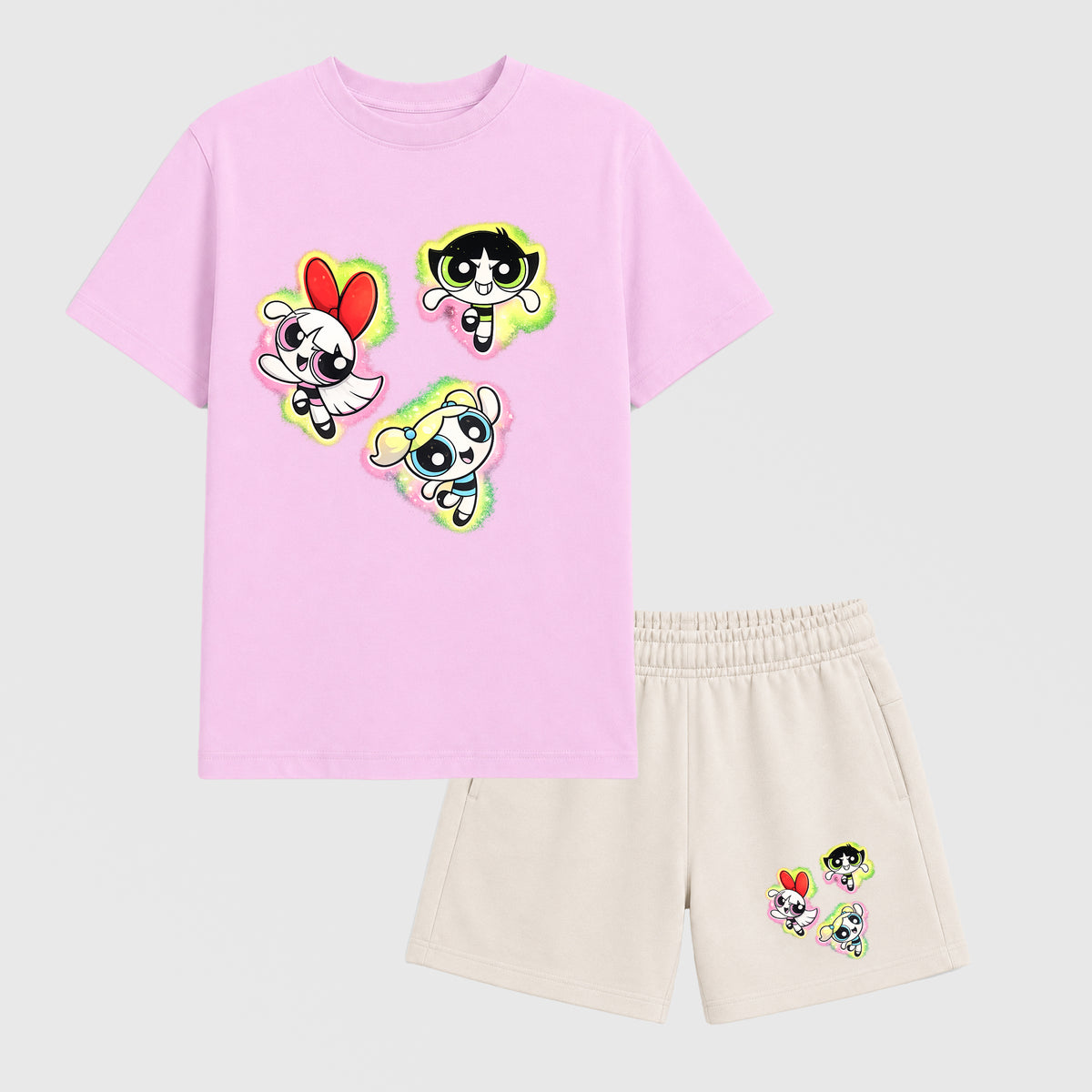 GLOWING POWER-PUFF GIRLS