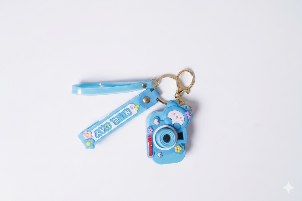 ADORABLE PROJECTOR CAMERA KEYCHAIN