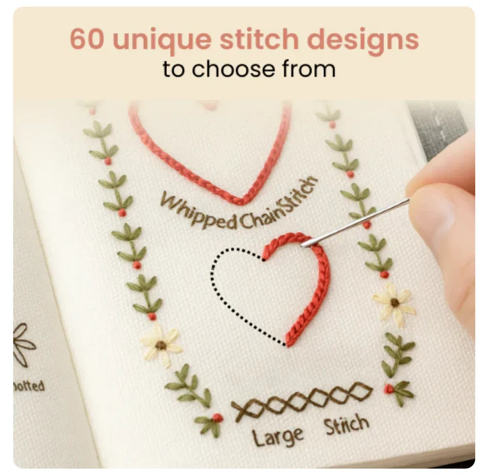 Embroidery Stitch Book