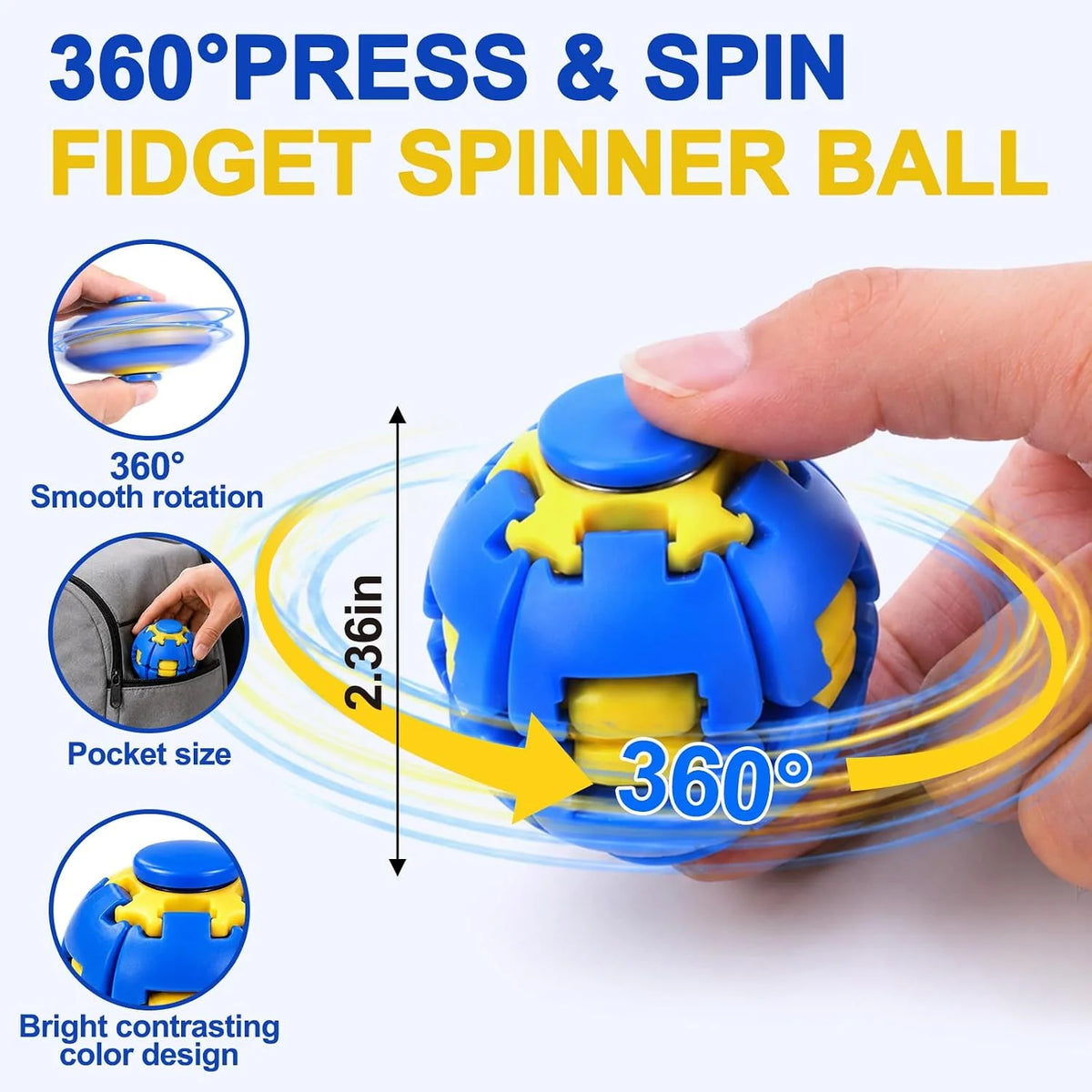 Flying Saucer Fidget Ball