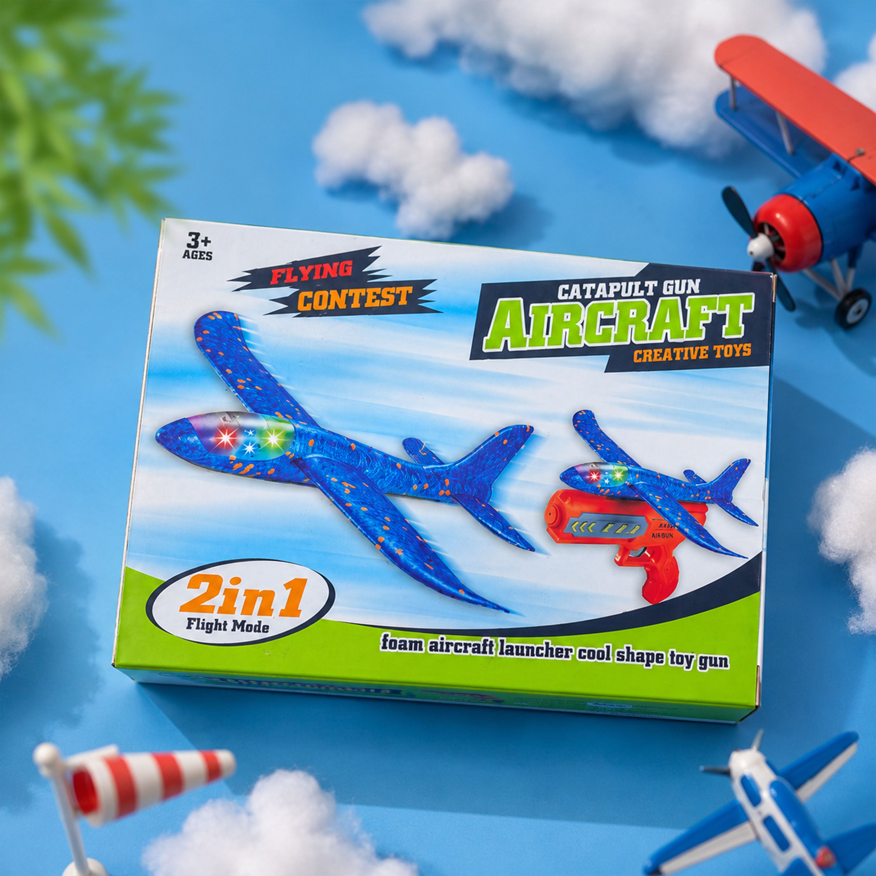 FOAM AIRCRAFT LAUNCHER