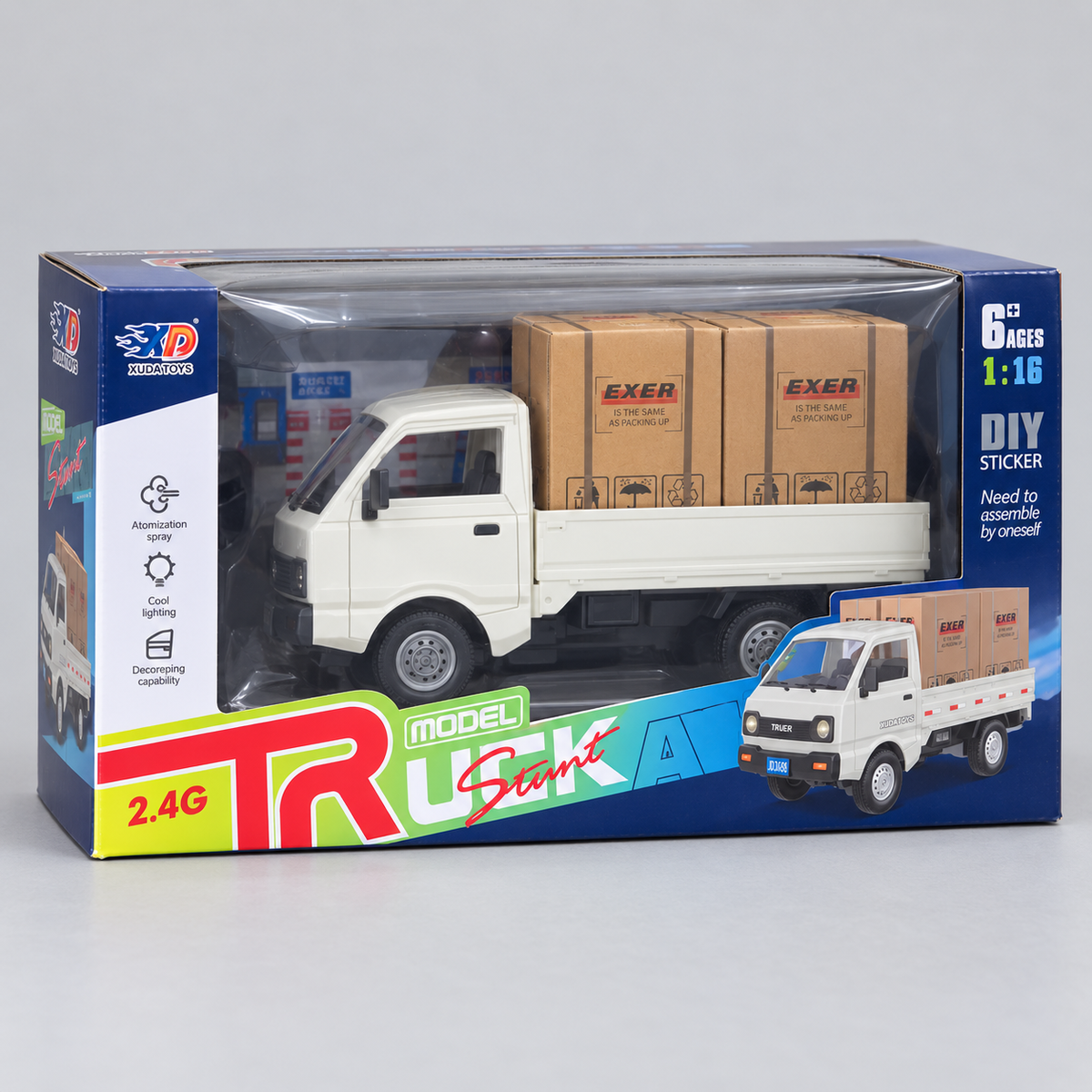 Scale 2.4G Remote Control Cargo Truck