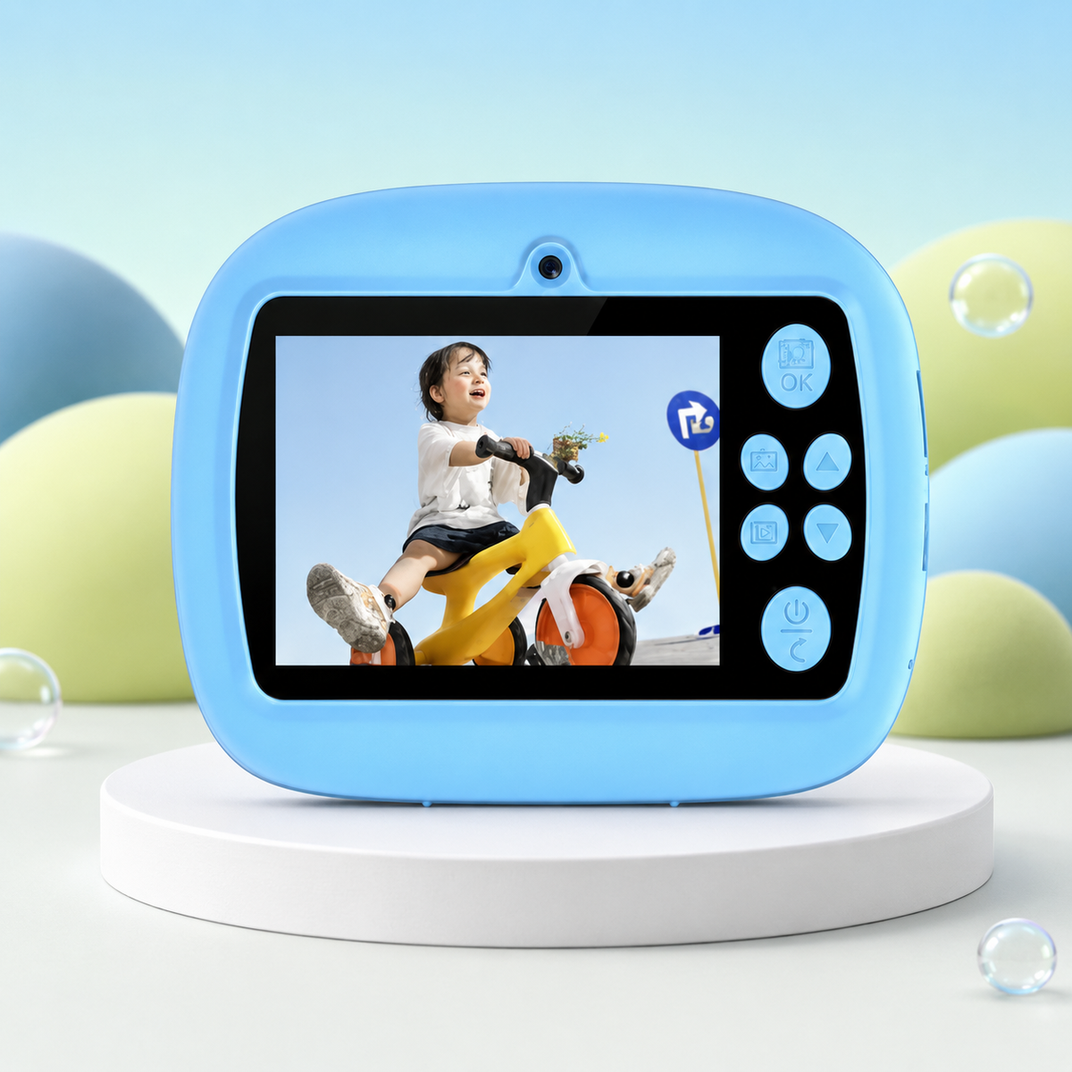 DIY INSTANT KIDS CAMERA - BLUE