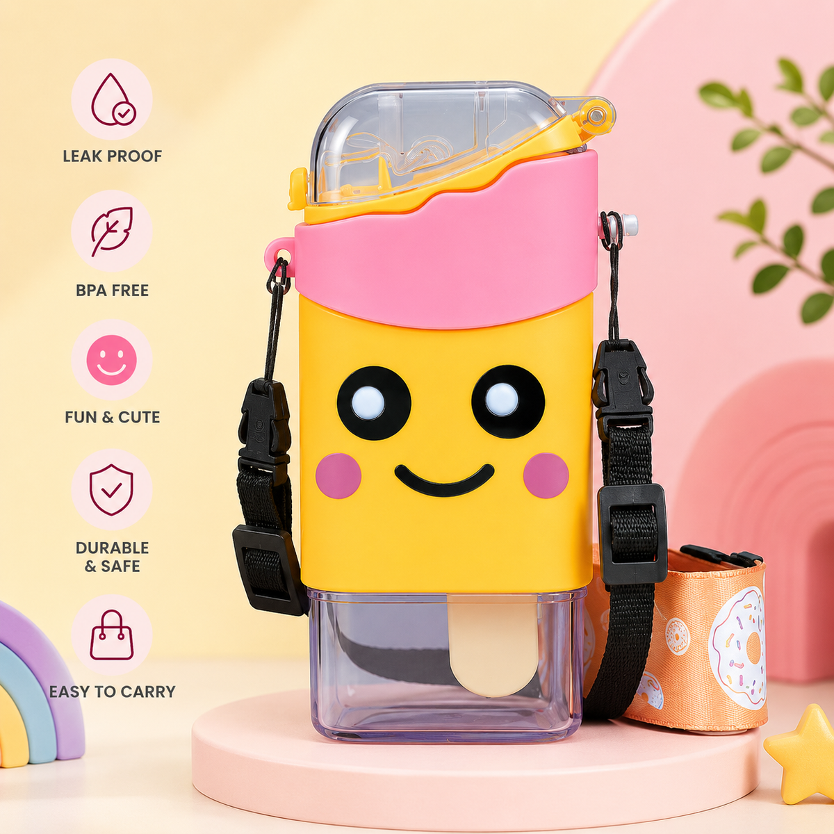 ICECREAM WATER BOTTLE - PAIR