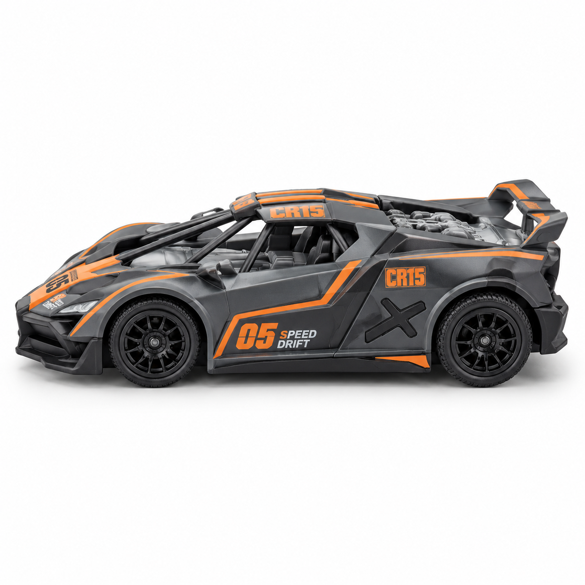 Kids RC Car with Door Open & No-Off Switch