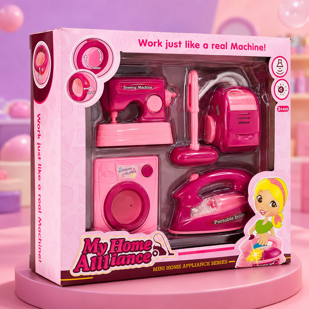 My Home Appliance Pretend Play Set for Kids