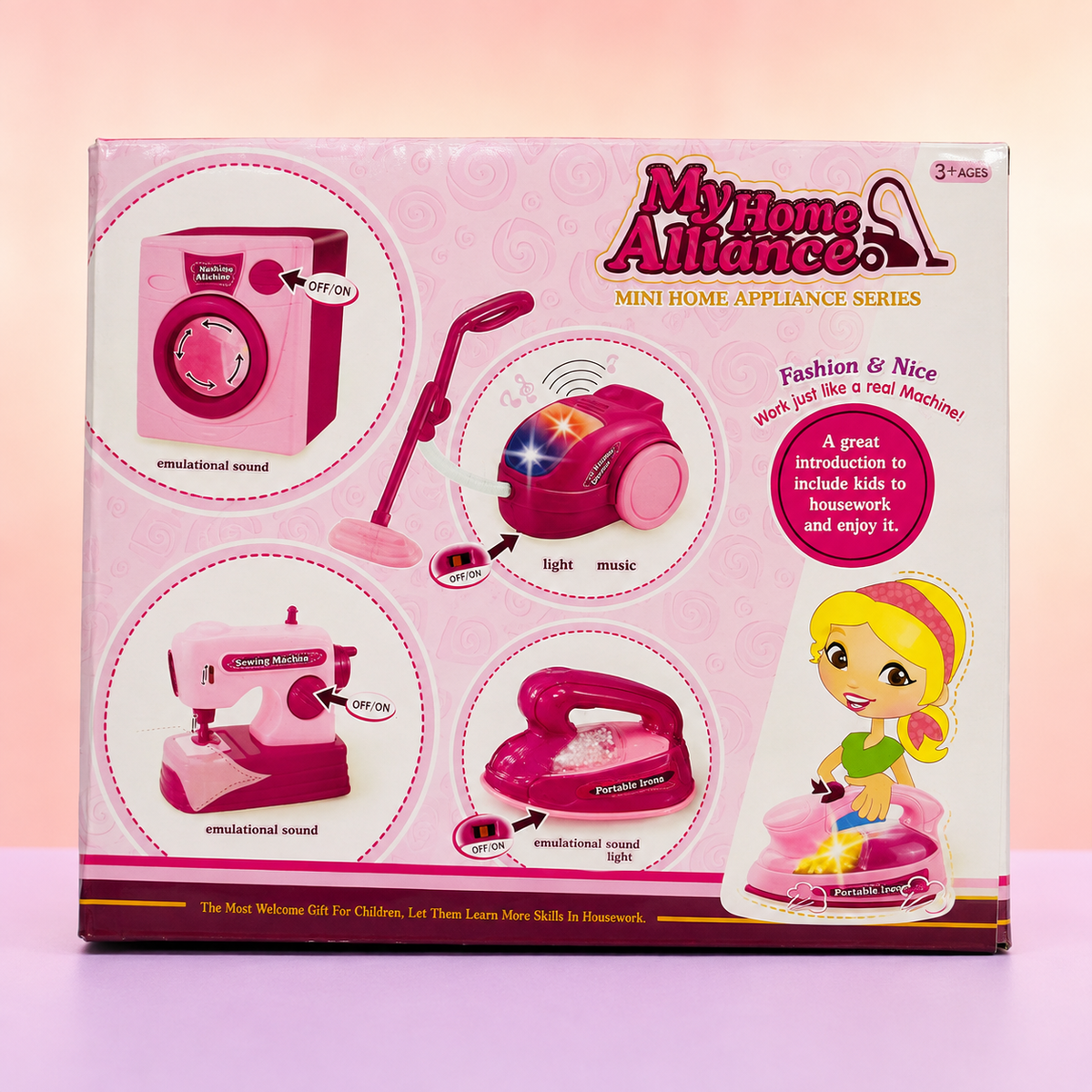 My Home Appliance Pretend Play Set for Kids