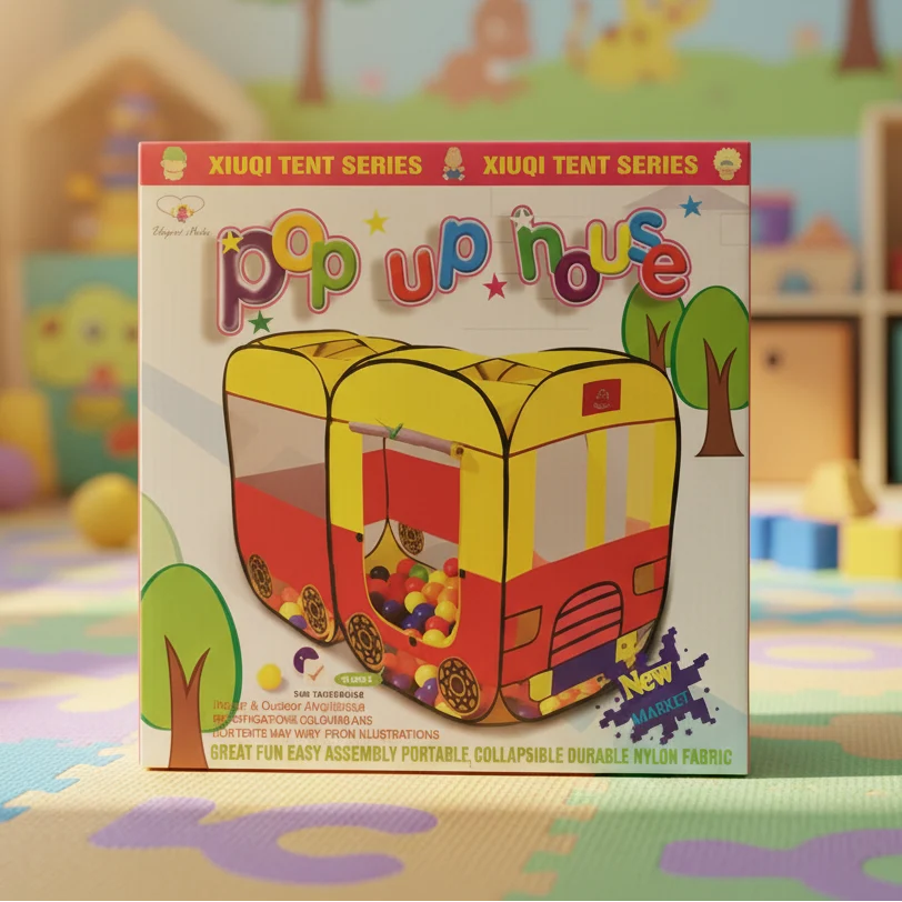 Pop Up House Tent | Bus Style