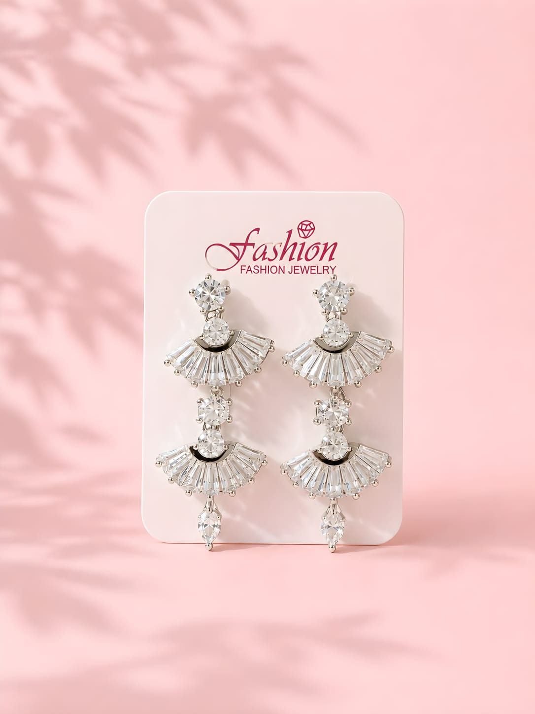 Party Wear Golden Earrings 002