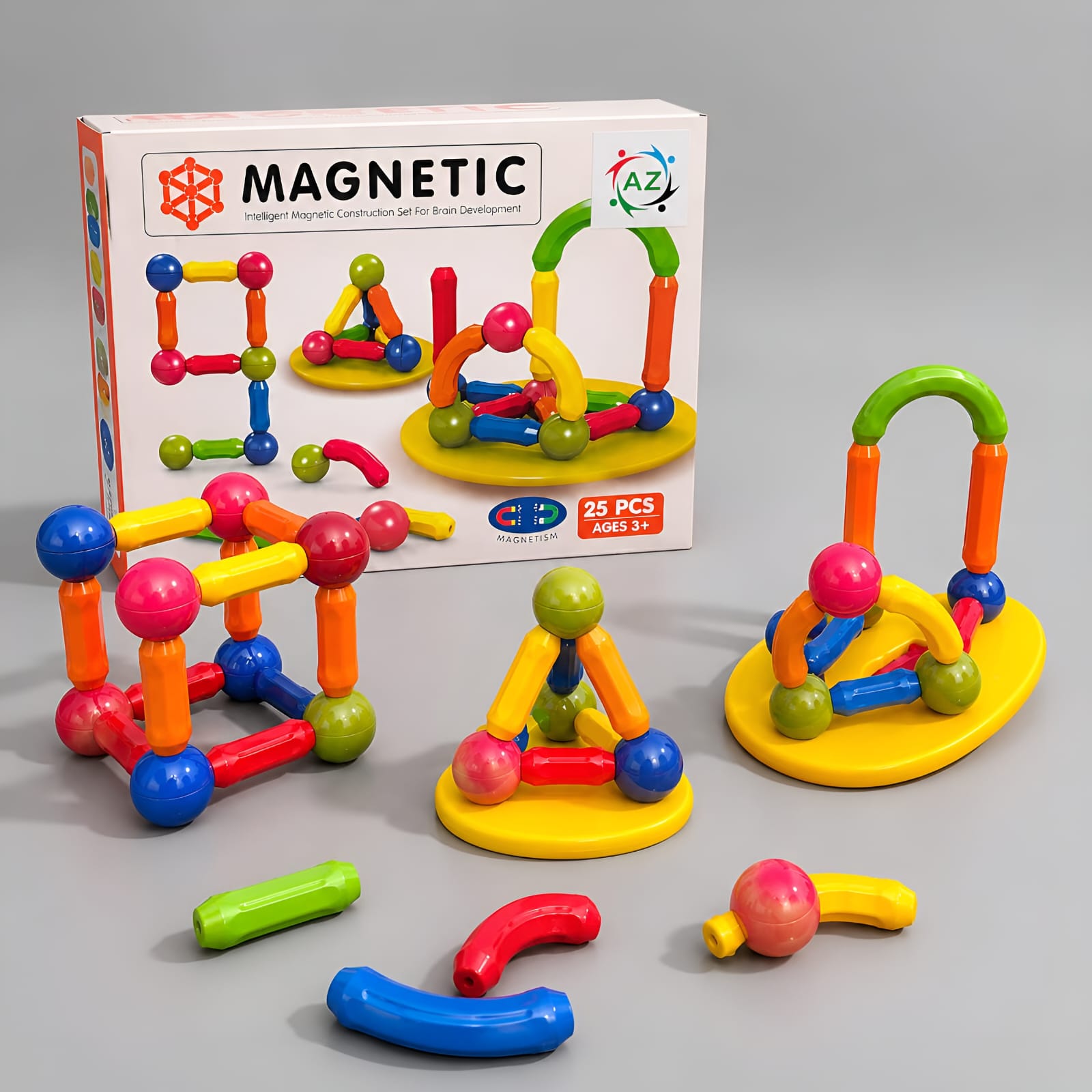 MAGNETIC BLOCKS 25 PCS
