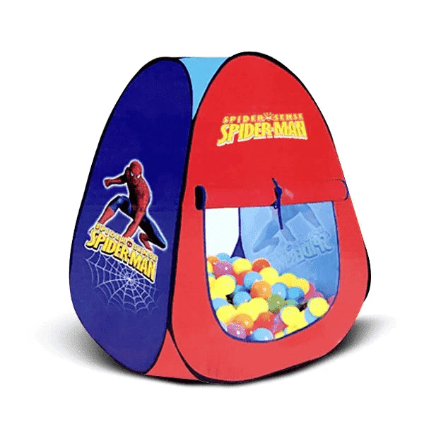 Spiderman Play Tent House With 50 Soft Balls