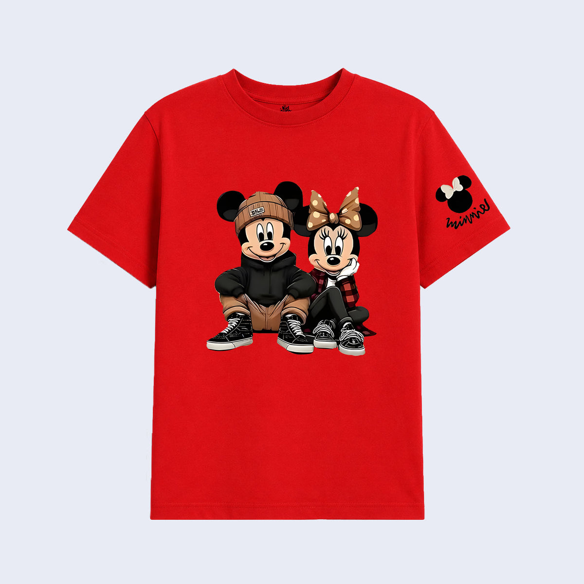 Mickey and Minnie Mouse