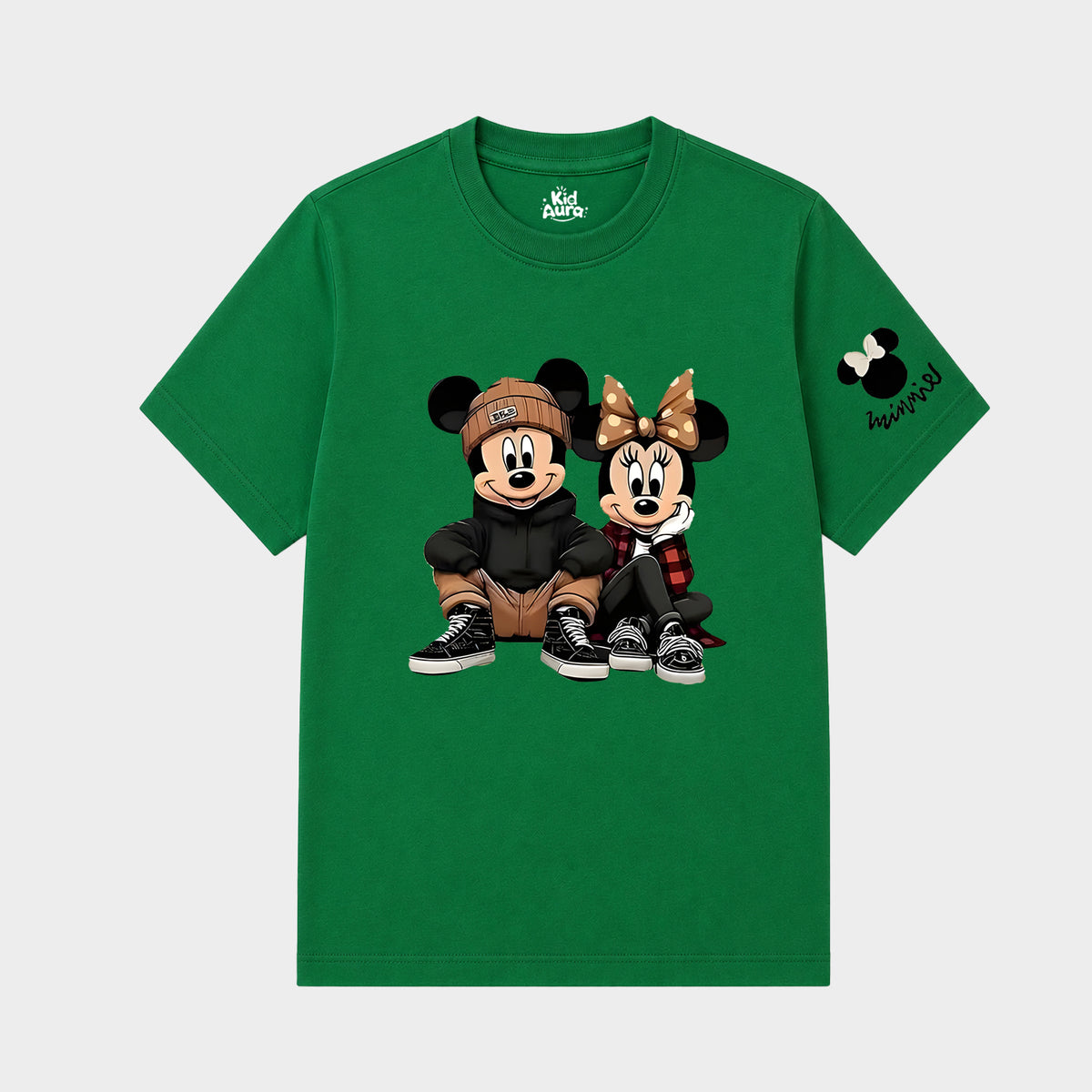 Mickey and Minnie Mouse