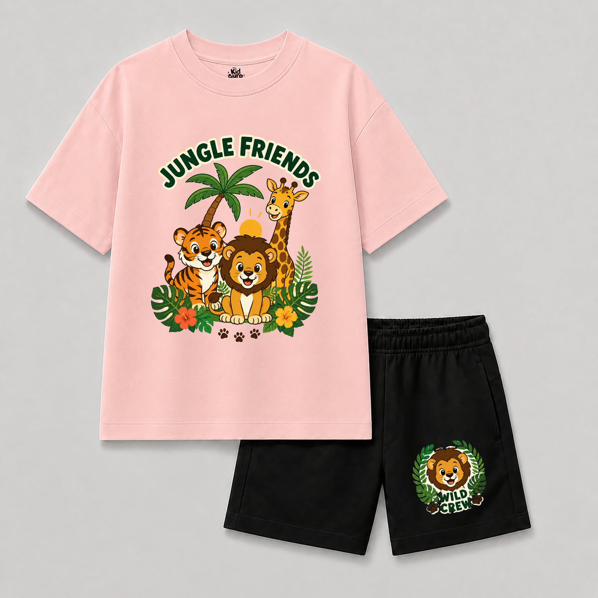 WILD JUNGLE CREW SUMMER SET