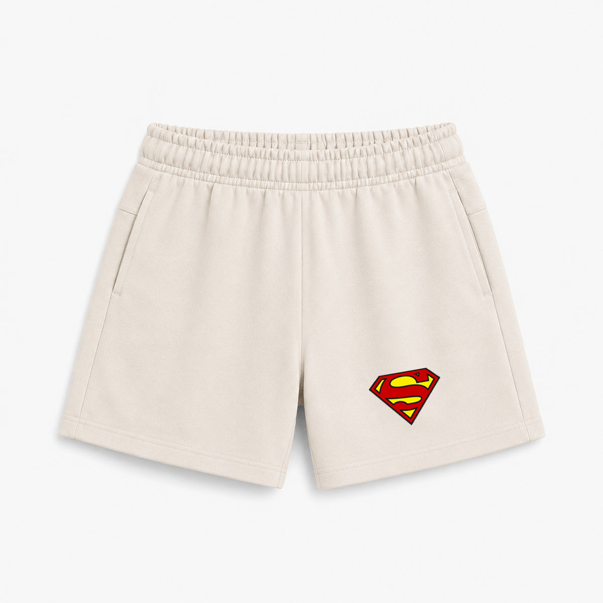 super man logo short