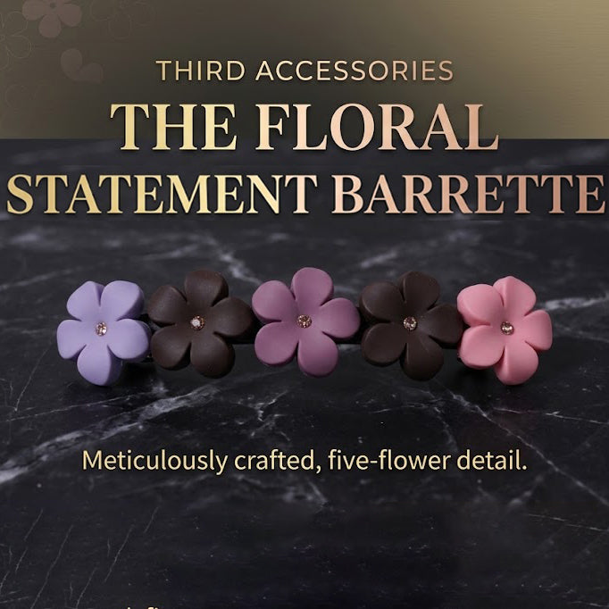 Flower Hair Clip