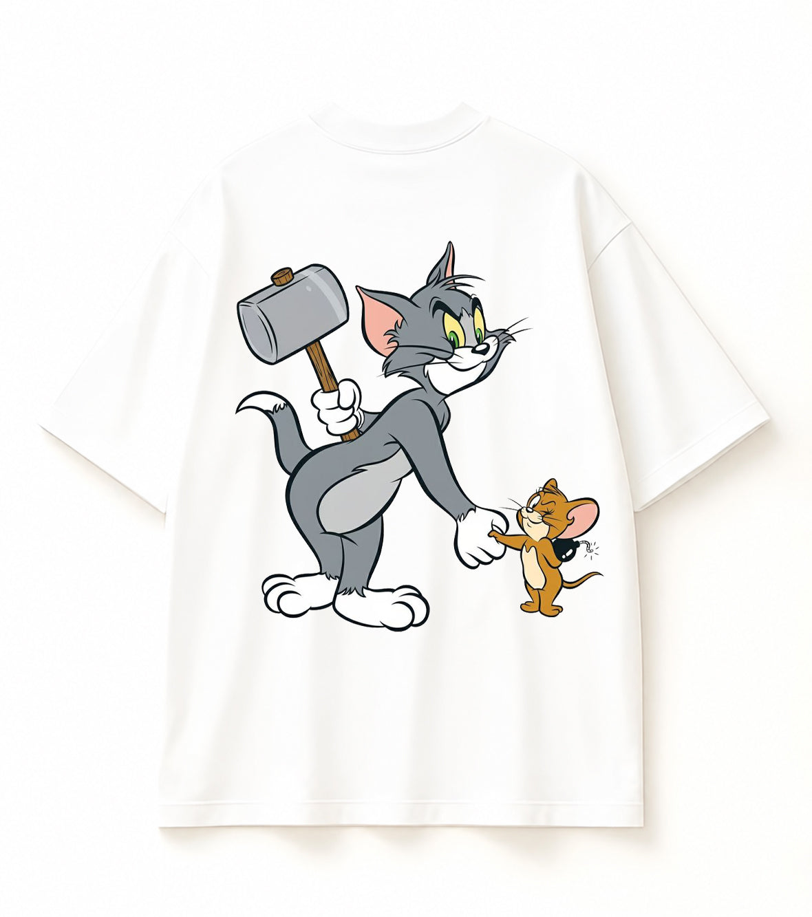 TOM & JERRY MISCHIEF OVERSIZED T-SHIRT