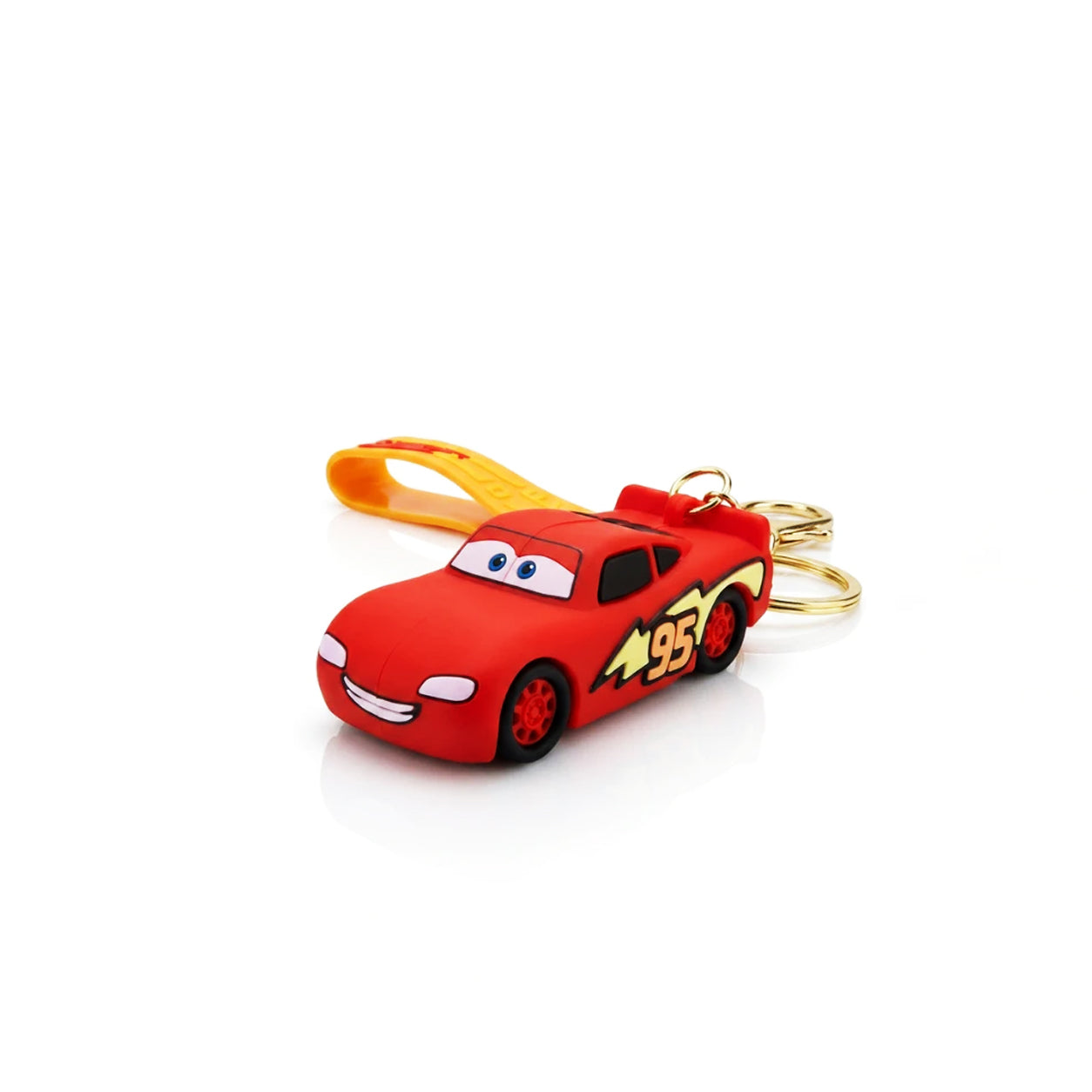 Lightning McQueen Red PVC Keychain & Bag Charm for Kids