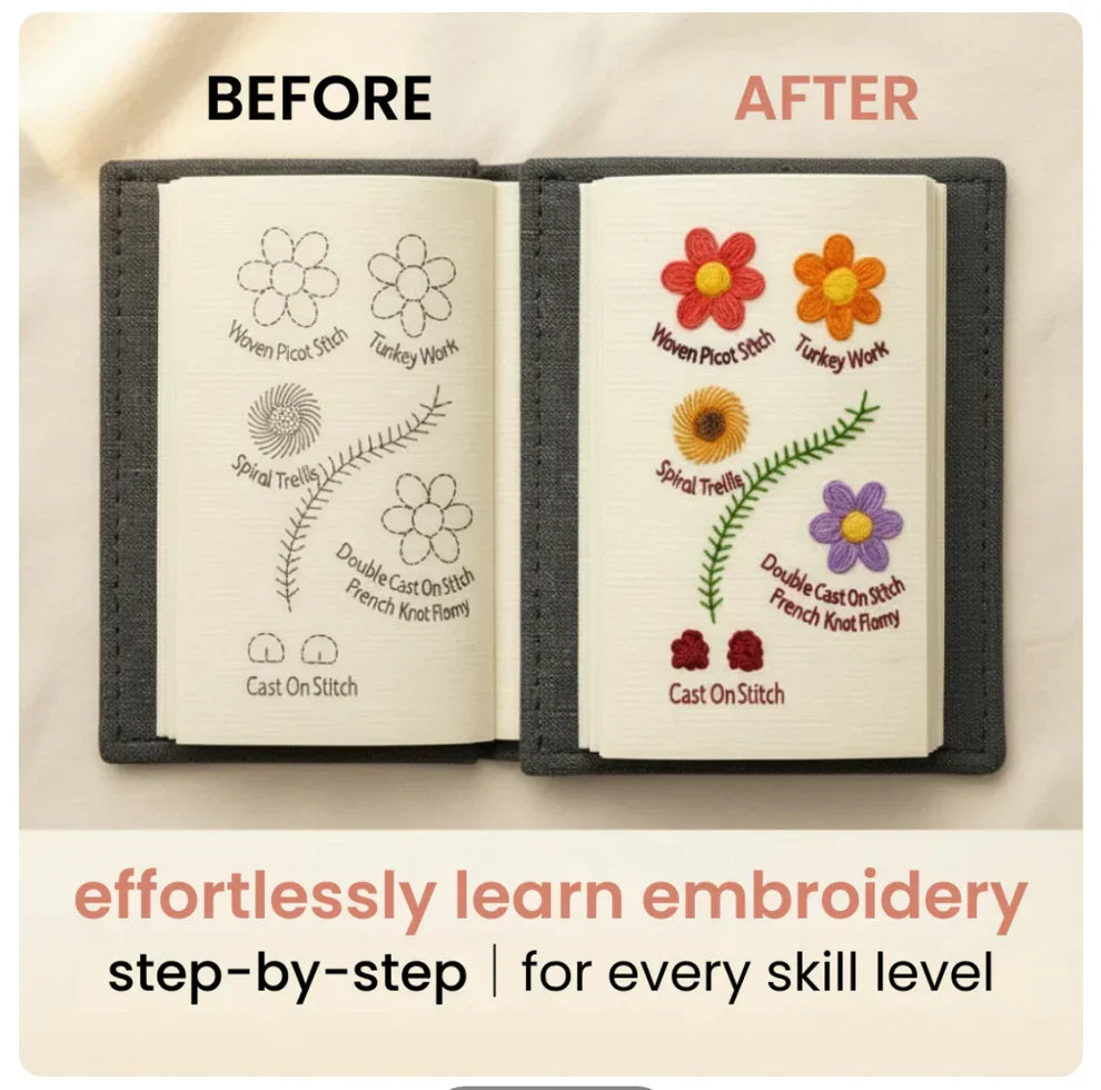 Embroidery Stitch Book