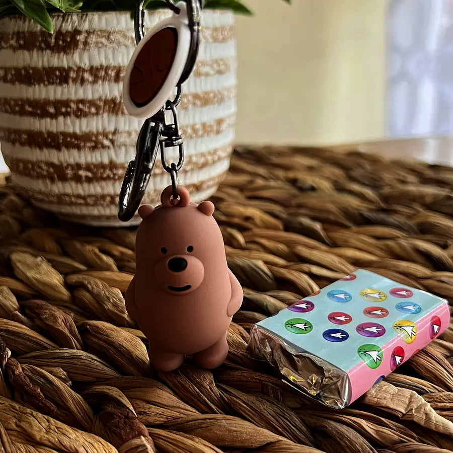 Lovely Animals Silicon Keychain