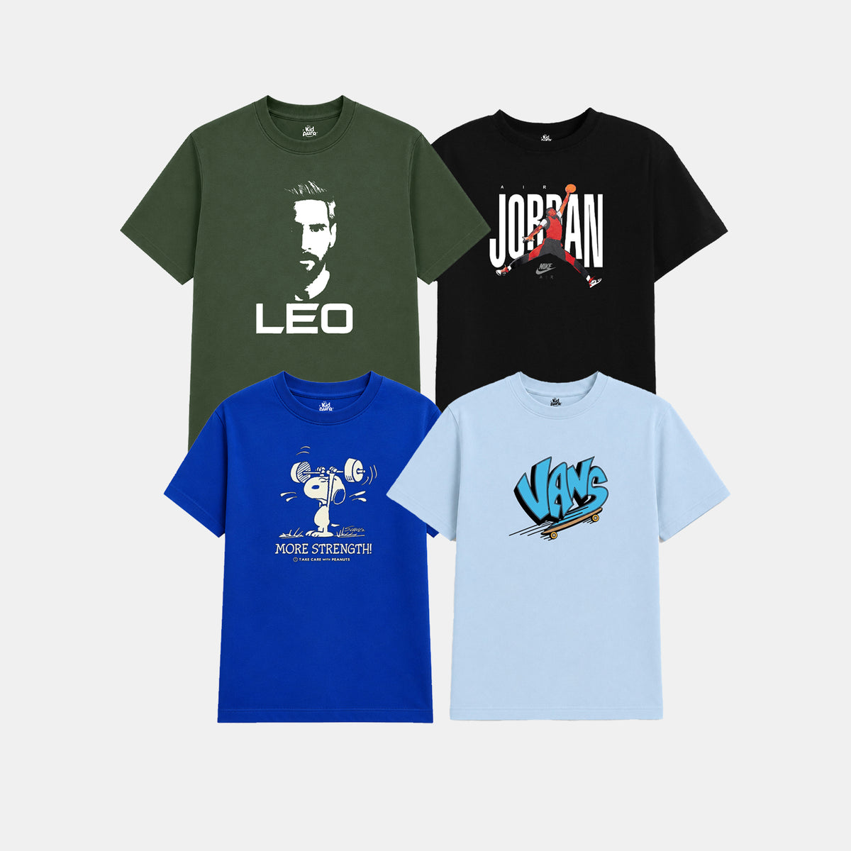 4 T-shirt Set