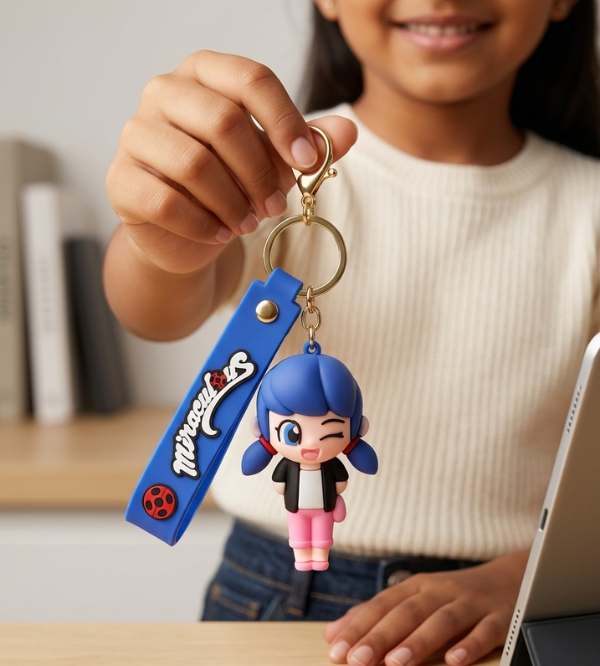 Miraculous Ladybug  PVC Keychain & Bag Charm