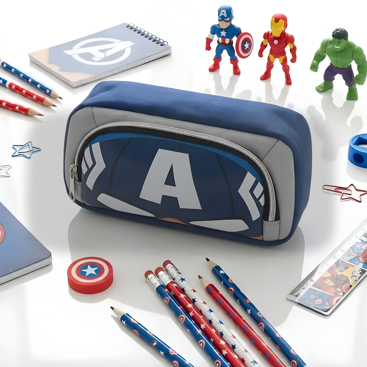 CAPTAIN AMERICA SCHOOL POUCH