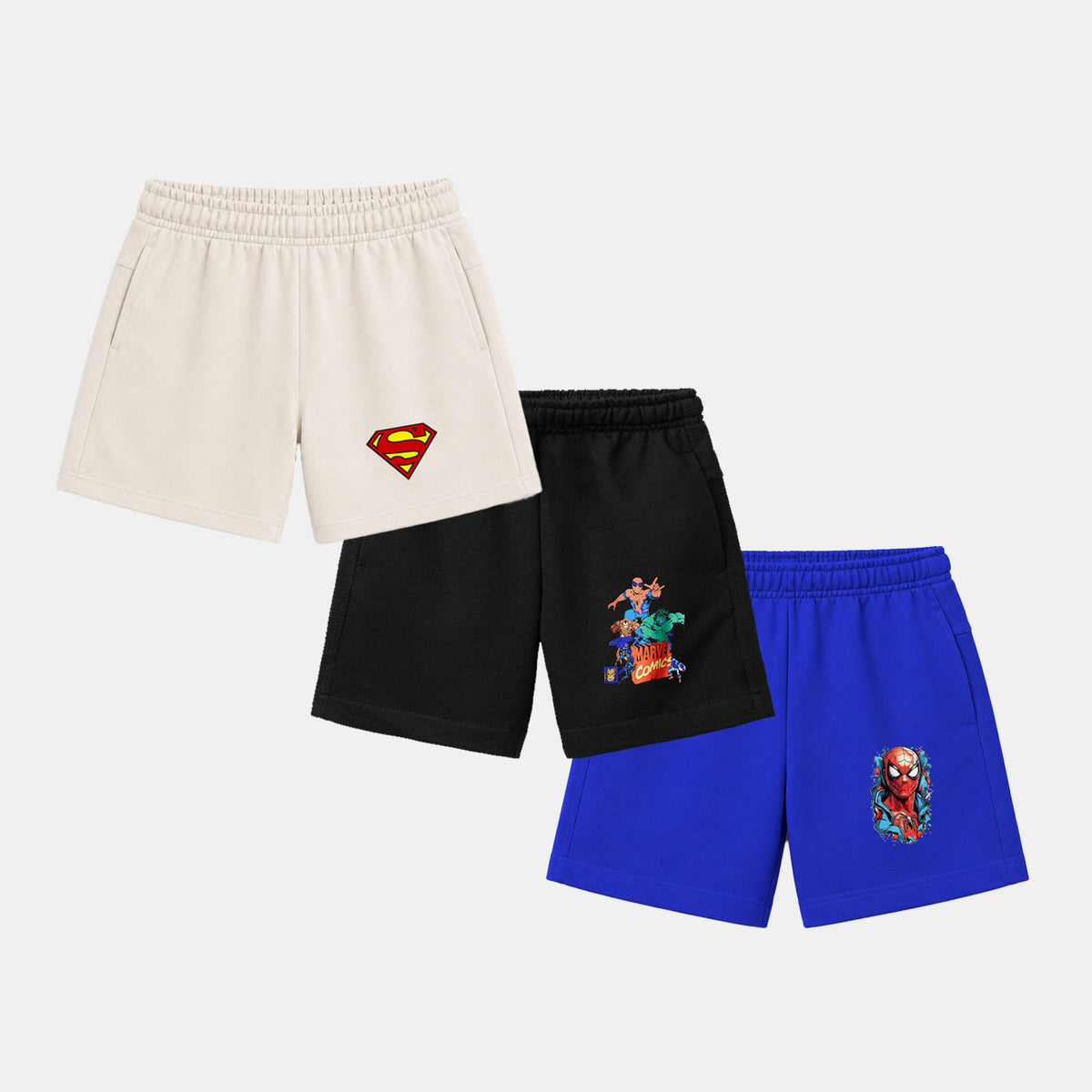 3 Shorts Set