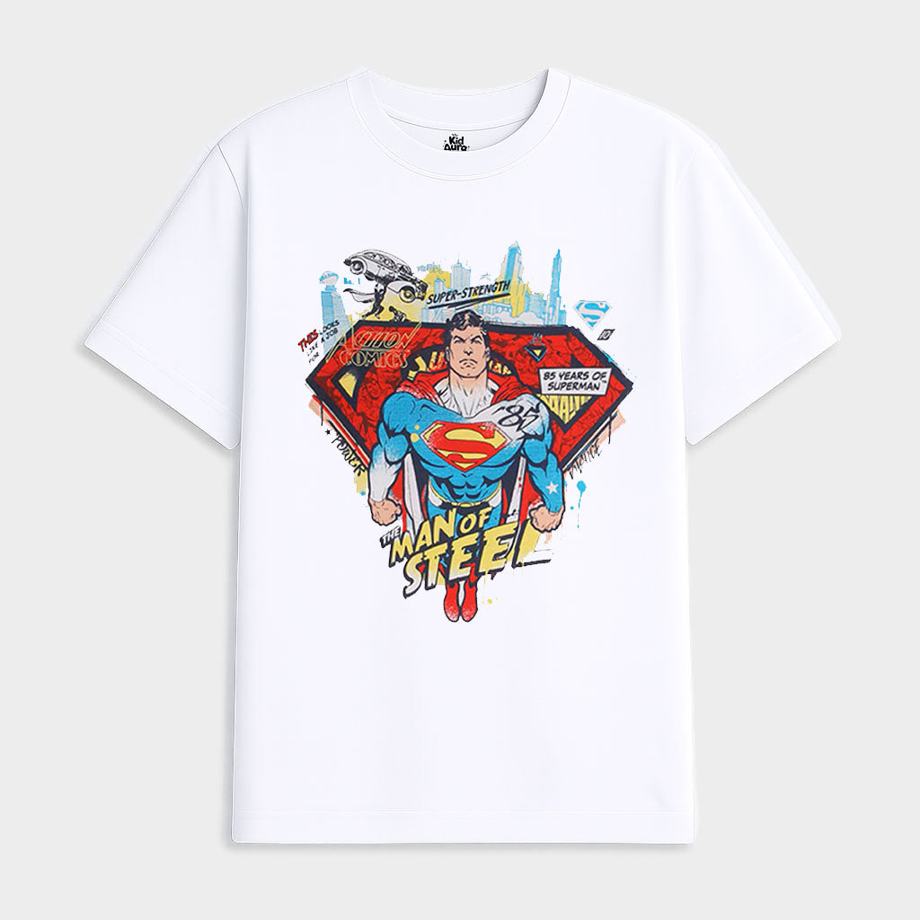 SUPERMAN MAN OF STEEL GRAPHIC T-SHIRT