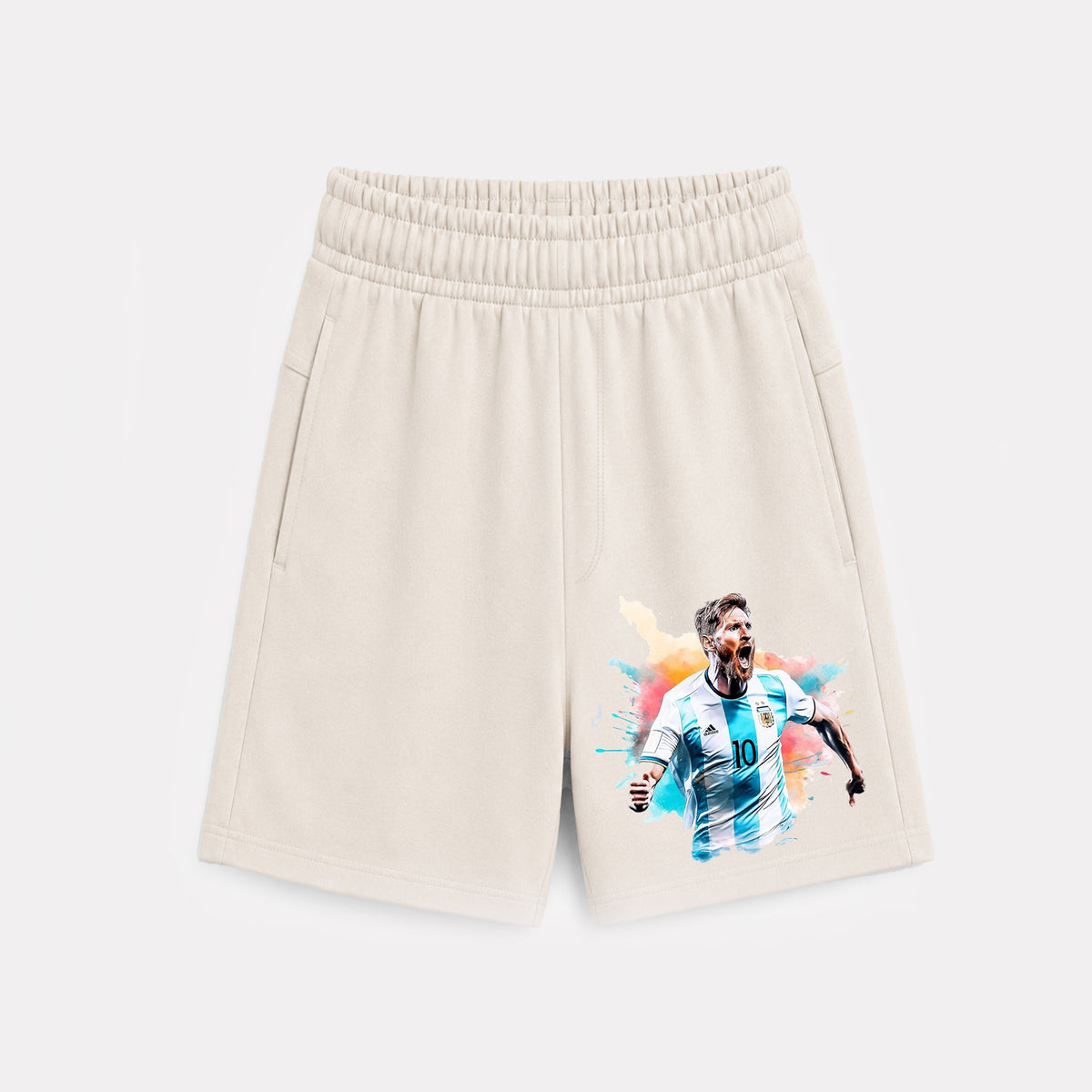 Oversized Messi  short