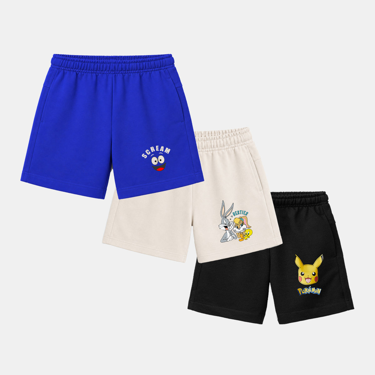 3 Shorts Set