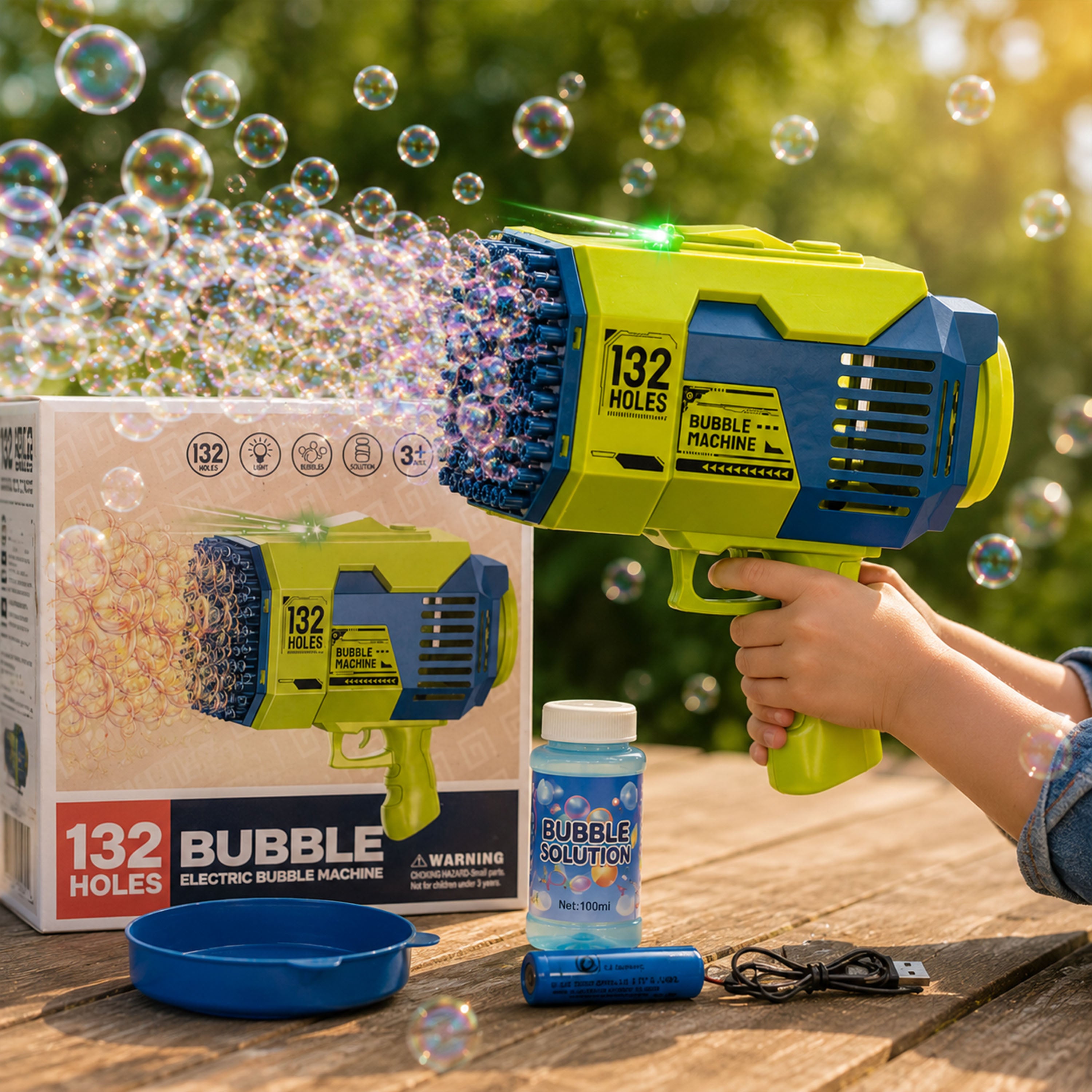 BUBBLE ELECTRIC GUN
