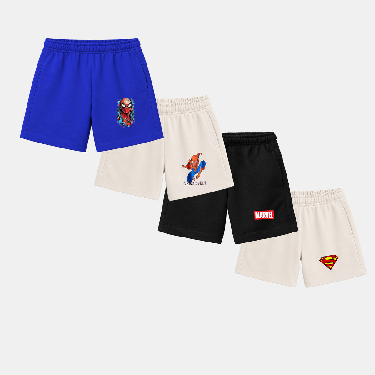 4 Shorts Set