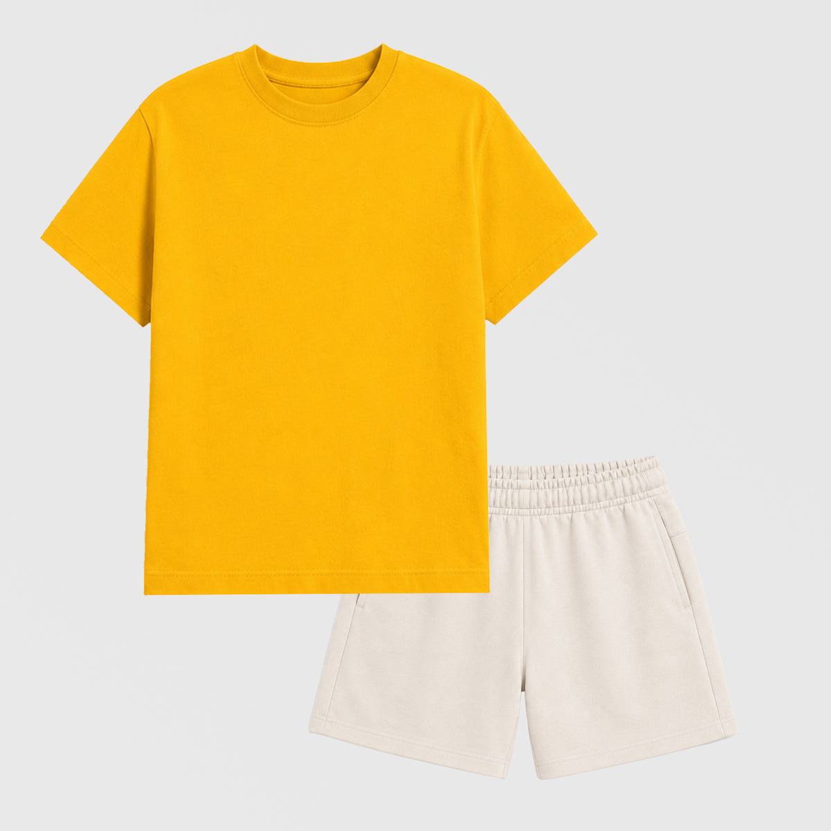 Co-ord Sets (Yellow/Beige)