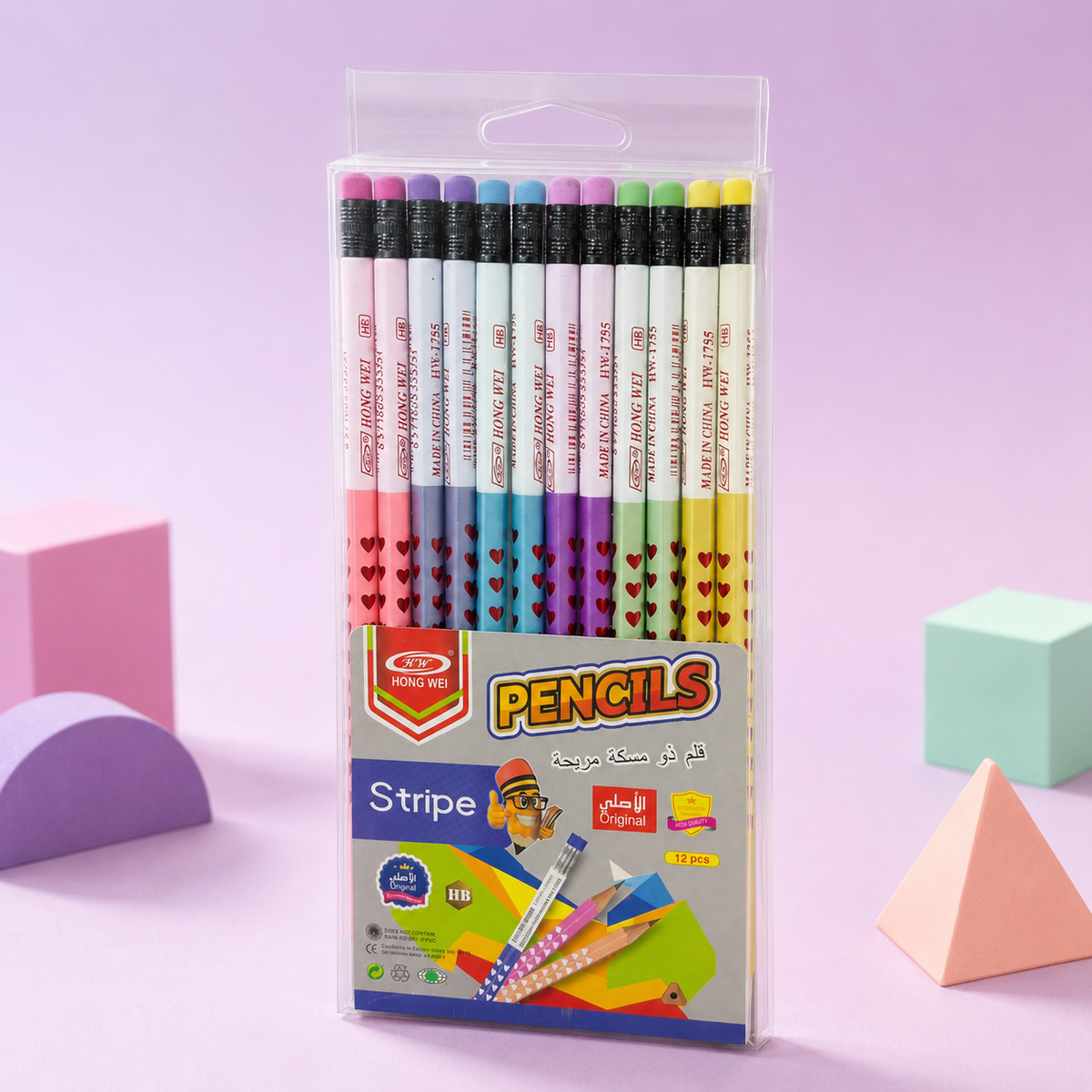 Hong Wei HB Pencils – Pack of 12