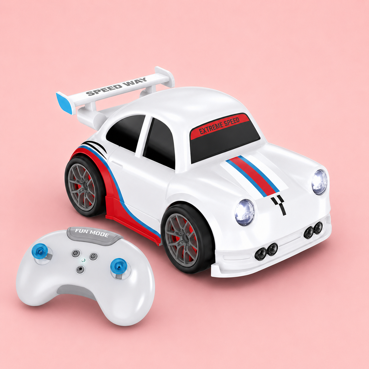 MINI DRIFT CAR - WHITE