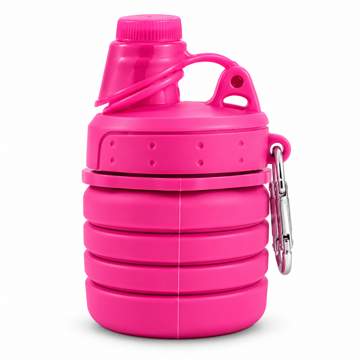 PINK COLLAPSIBLE WATER BOTTLE