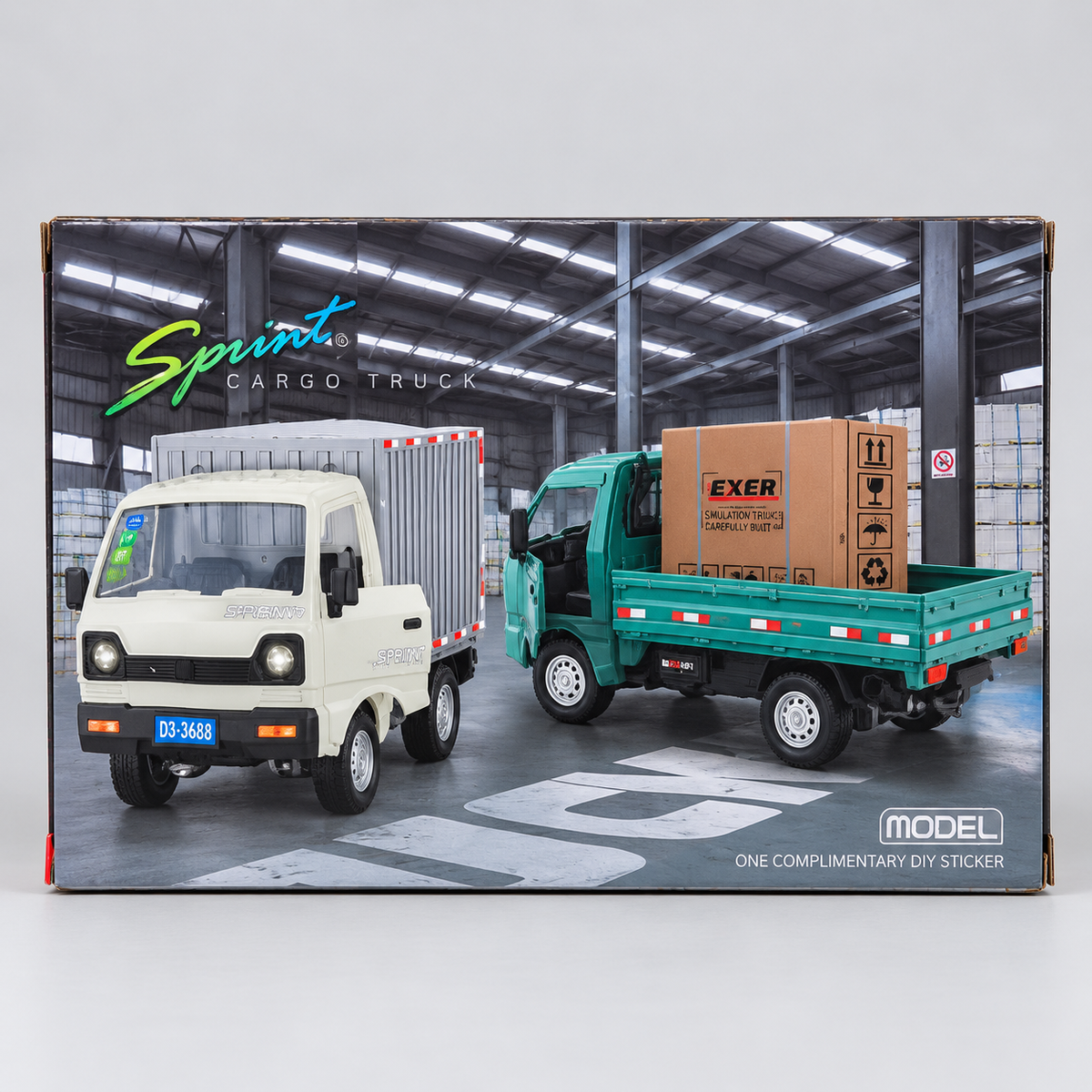 Scale 2.4G Remote Control Cargo Truck