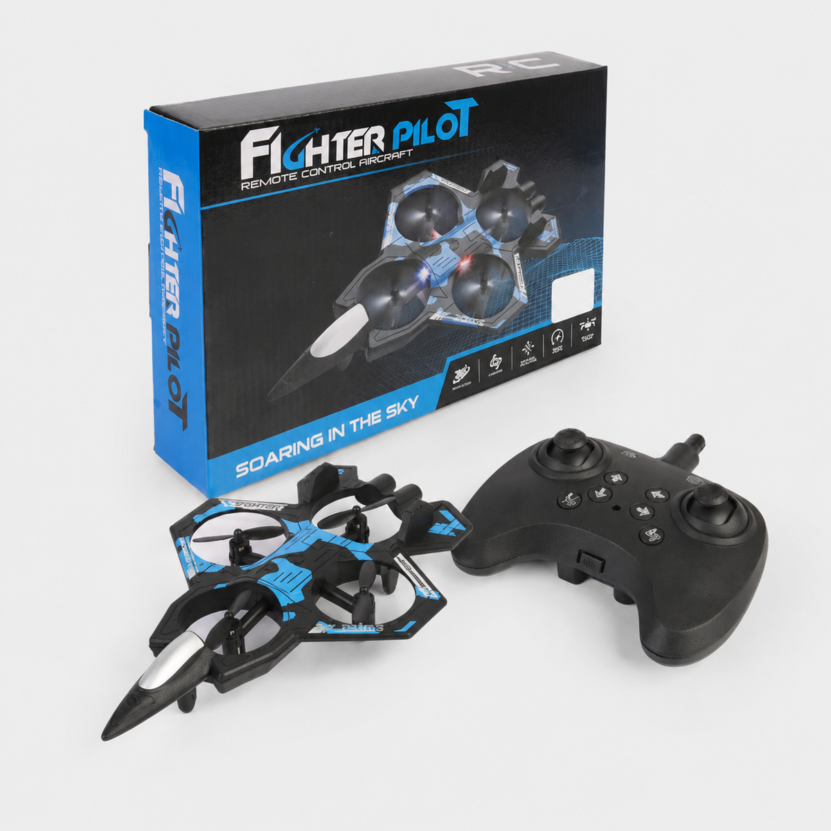 RC ACROBATIC JET - BLUE