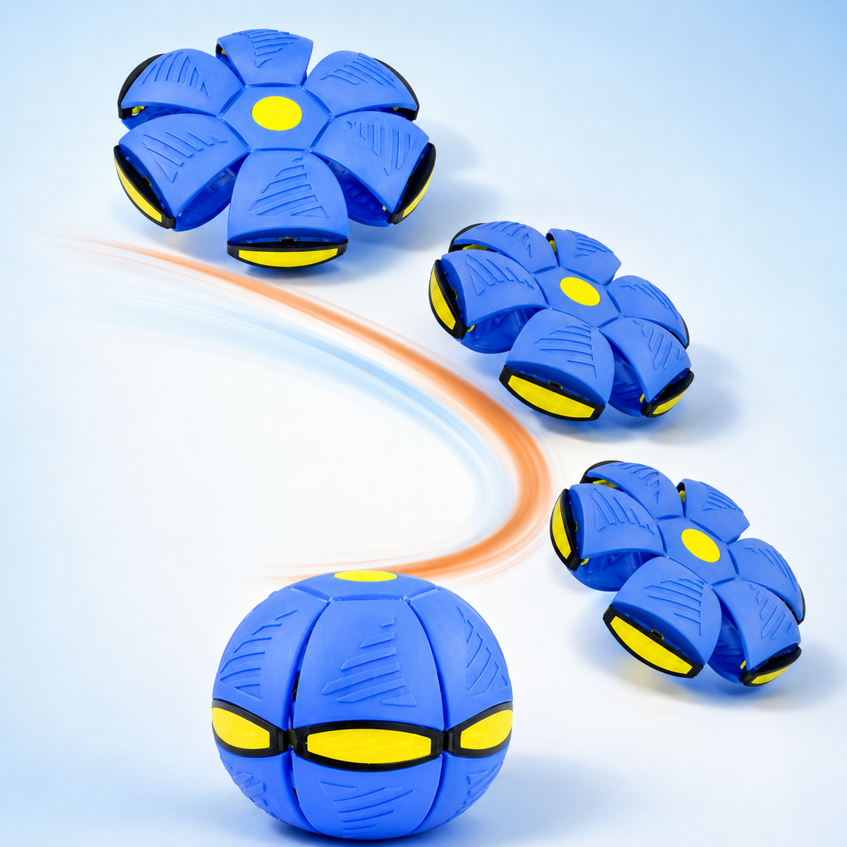 MAGIC FLYING SOUCER BALL - BLUE