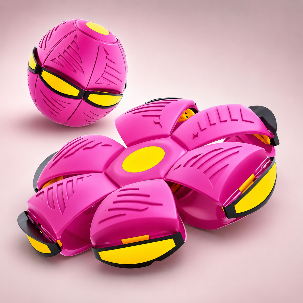 MAGIC FLYING SOUCER BALL - PINK