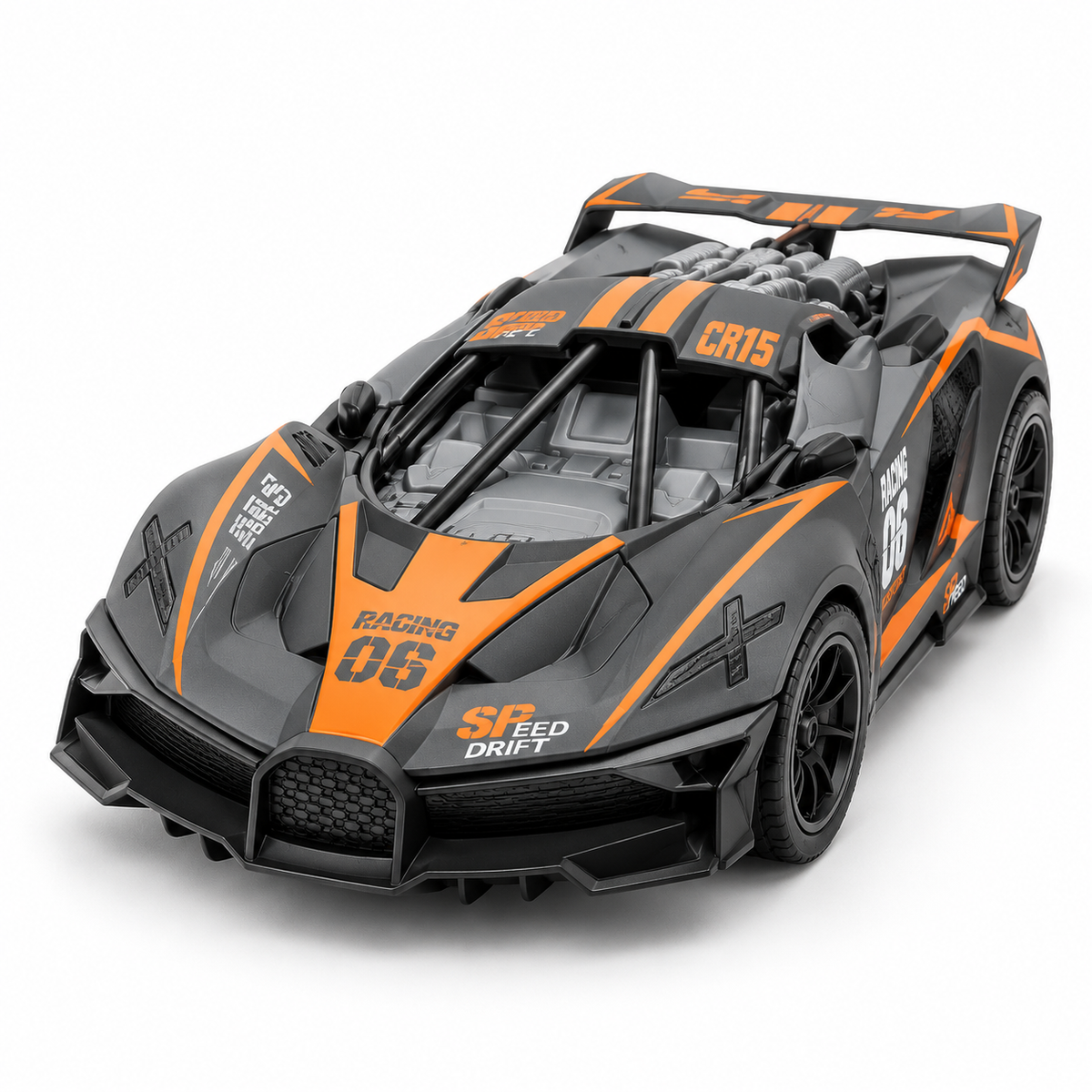 Kids RC Car with Door Open & No-Off Switch