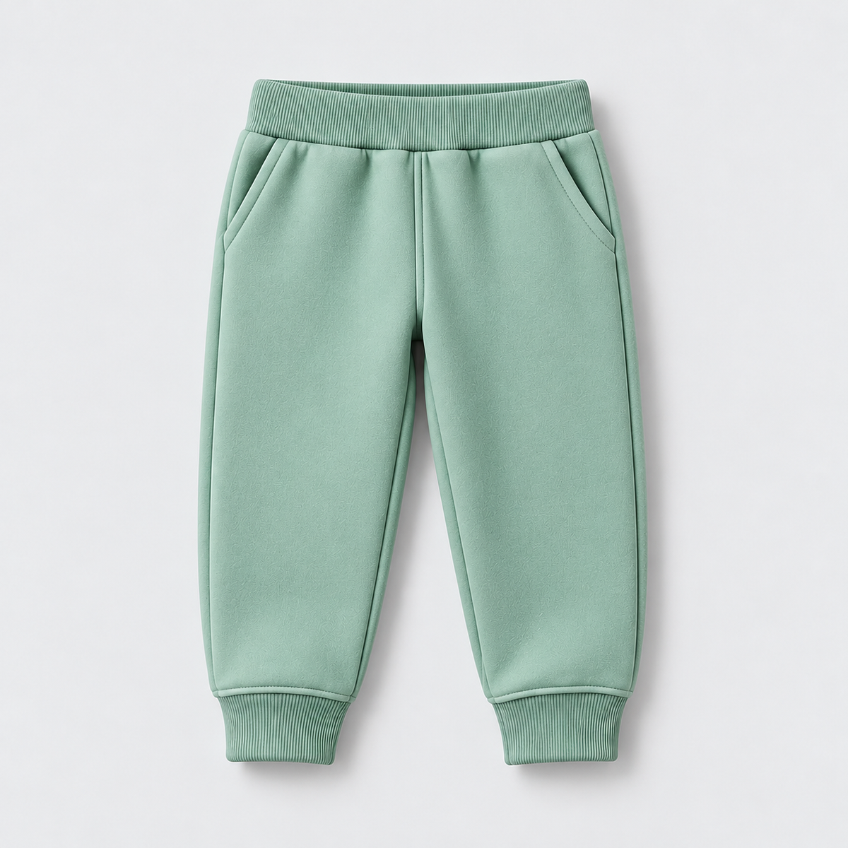 Kidaura Classic Polo Collar Tracksuit – Sage Green